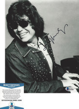 RONNIE MILSAP COUNTRY ROCK SINGER SIGNED AUTHENTIC 8x10 PHOTO F BECKETT COA BAS