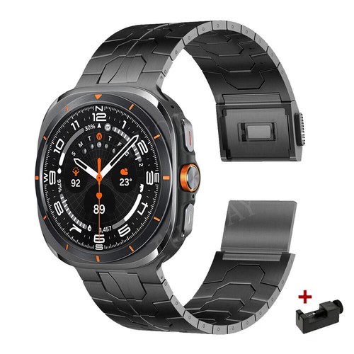 Strap Band For Samsung Galaxy Watch Ultra 47mm Stainless Steel Metal Bracelet - Picture 3 of 35