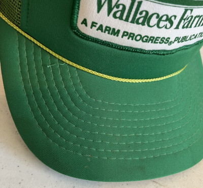Casquette Snapback Vintage Wallaces Farmer Années 80 - Neuf Sans étiquette, Sku25