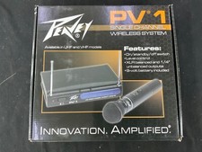 Peavey Pv-1 V1 Hh Wireless System For Vocals 214.500mhz