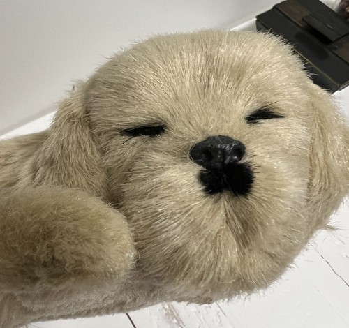 perfect petzzz golden retriever plush breathable dog