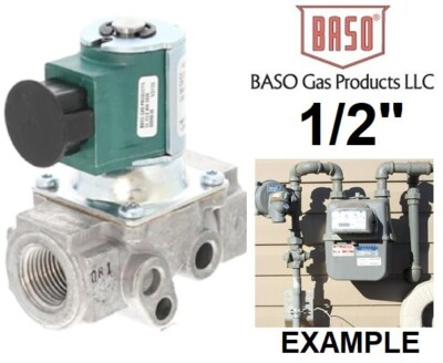 Baso H91BG-2C REVB BasoTrol Automatic Gas Valve 1/4'' 24V 100,000BTU