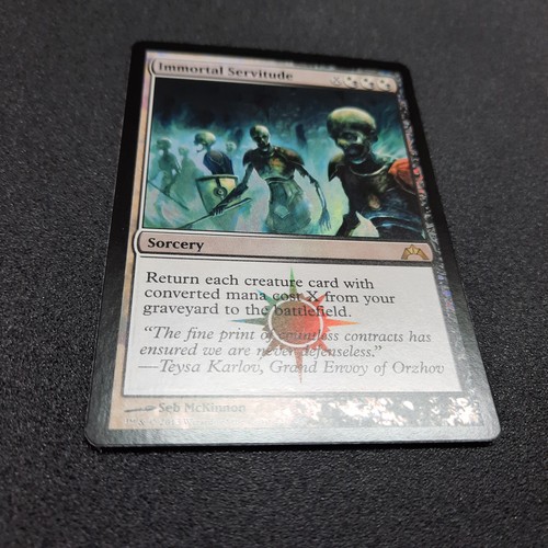 Magic the gathering, Immortal Servitude, Gatecrash , Foil, Sorcery, English, NM - Picture 8 of 13