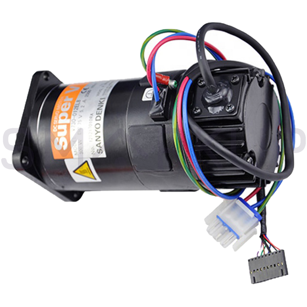 Used & Tested SANYO DENKI V730-012EL8 Servo Motor 300W 75V 5.2A | eBay