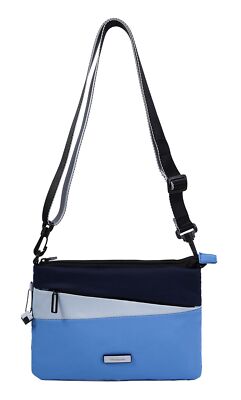 Hedgren Nova Orbit Flat Crossover Umhängetasche Tasche Blue Aboard