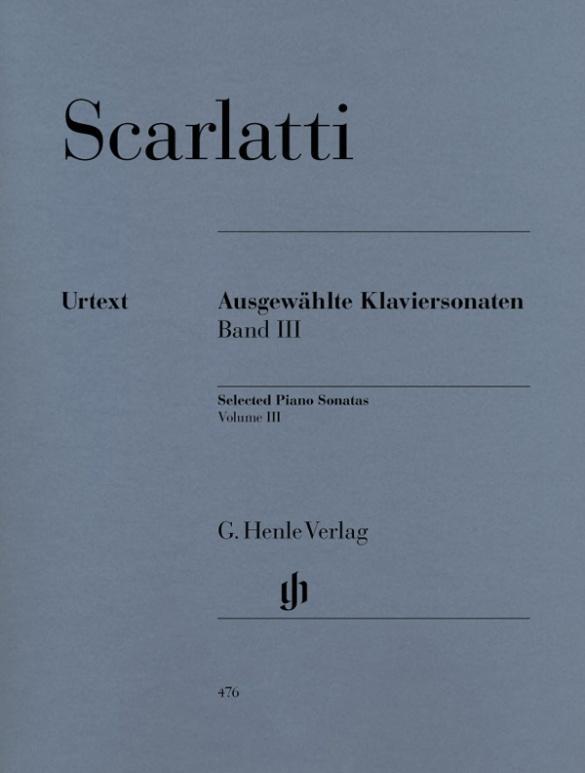 Scarlatti, Domenico - Ausgewählte Klaviersonaten, Band Iii | Domenico