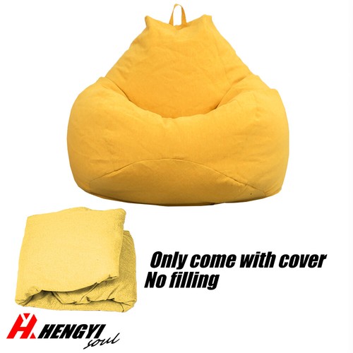 Großer Sitzsack Stuhl Sofa Couch Bezug für Erwachsene Kinder drinnen Outdoor Faule Liege - Bild 2 von 20