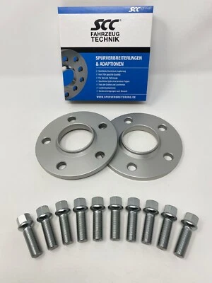 30mm 2x15mm SCC Spurverbreiterung mit Schrauben für Audi A6 4G A7 4G Spurplatten - Bild 1 von 4