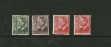STAMPS  AUST PRE DECIMAL 1950   KGVI   SIDE  HEADS   [4]   MUH