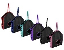 Nylon Tote Hay Bag w/ Webbed Slow Feed Gussets