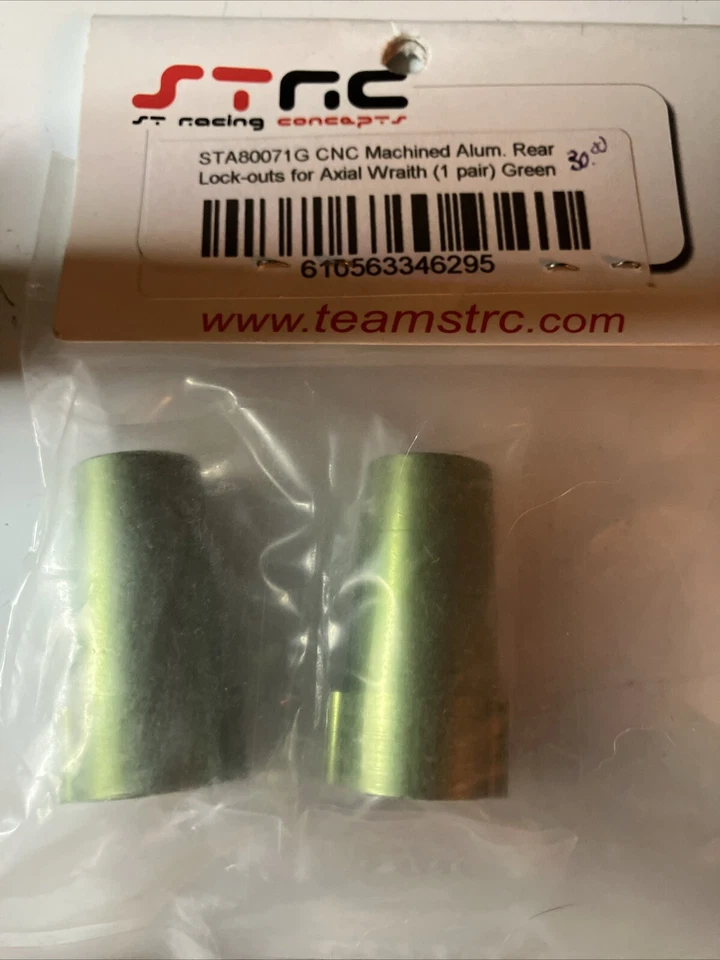 Wraith Green Alum SCX038GCA-G Trans Gear Cover, STA80070XG Mounts & STA80071G Lo - Image 4 of 4