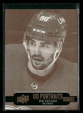 2021-22 Upper Deck #P-33 Joe Veleno UD Portraits RC