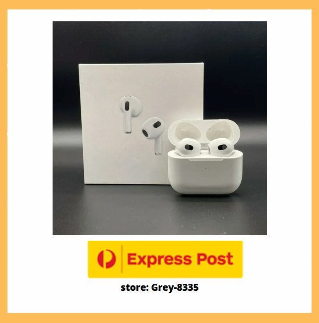 Verified Serial Number Brand New Apple AirPods 3rd Gen Wireless