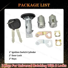 Ignition+Door Lock Cylinder Set for Chevrolet Silverado 2500 HD 2500 3500 Blazer