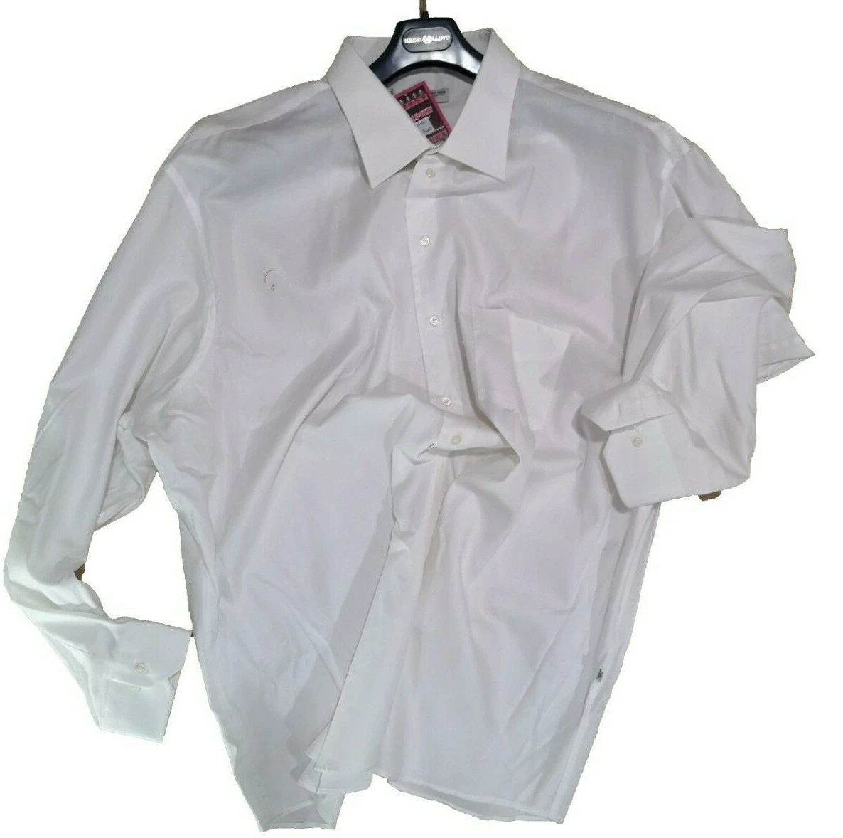 Camicia bianca oversize best sale uomo
