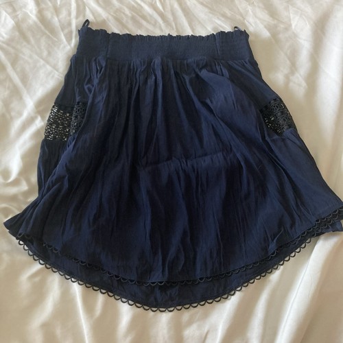 Chicos Women’s Black Crochet Trim 3/4 Sleeve Blouse Size 0 $99 - Picture 2 of 6