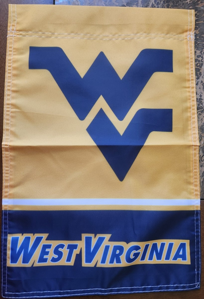 West Virginia Mountaineers NCAA Solid Garden Flag - Officially Licensed, Double-Sided - View #5