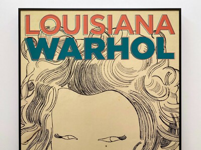 ANDY WARHOL FOUNDATION RARE DENMARK MUSEUM EXHIBITION POSTER