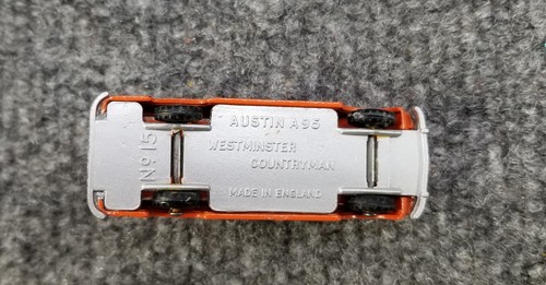 VINTAGE BUDGIE MODELS NO. 15 AUSTIN A95 WESTMINSTER COUNTRYMAN NICE MADE N ENGLA - Picture 8 of 8