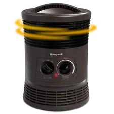 HONEYWELL 360 SURROUND FAN FORCED HEATER HHF360V, BLACK *NEW IN OPEN PACKAGING