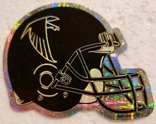 NFL--ATLANTA FALCONS--NEW--Vintage (1996) Prismatic Vending Machine Sticker