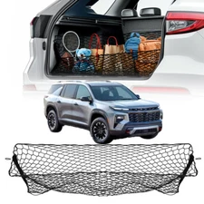 For Chevy Traverse 2018-24 Rear Truck Cargo Net Envelope Heavy-Duty Storage Mesh