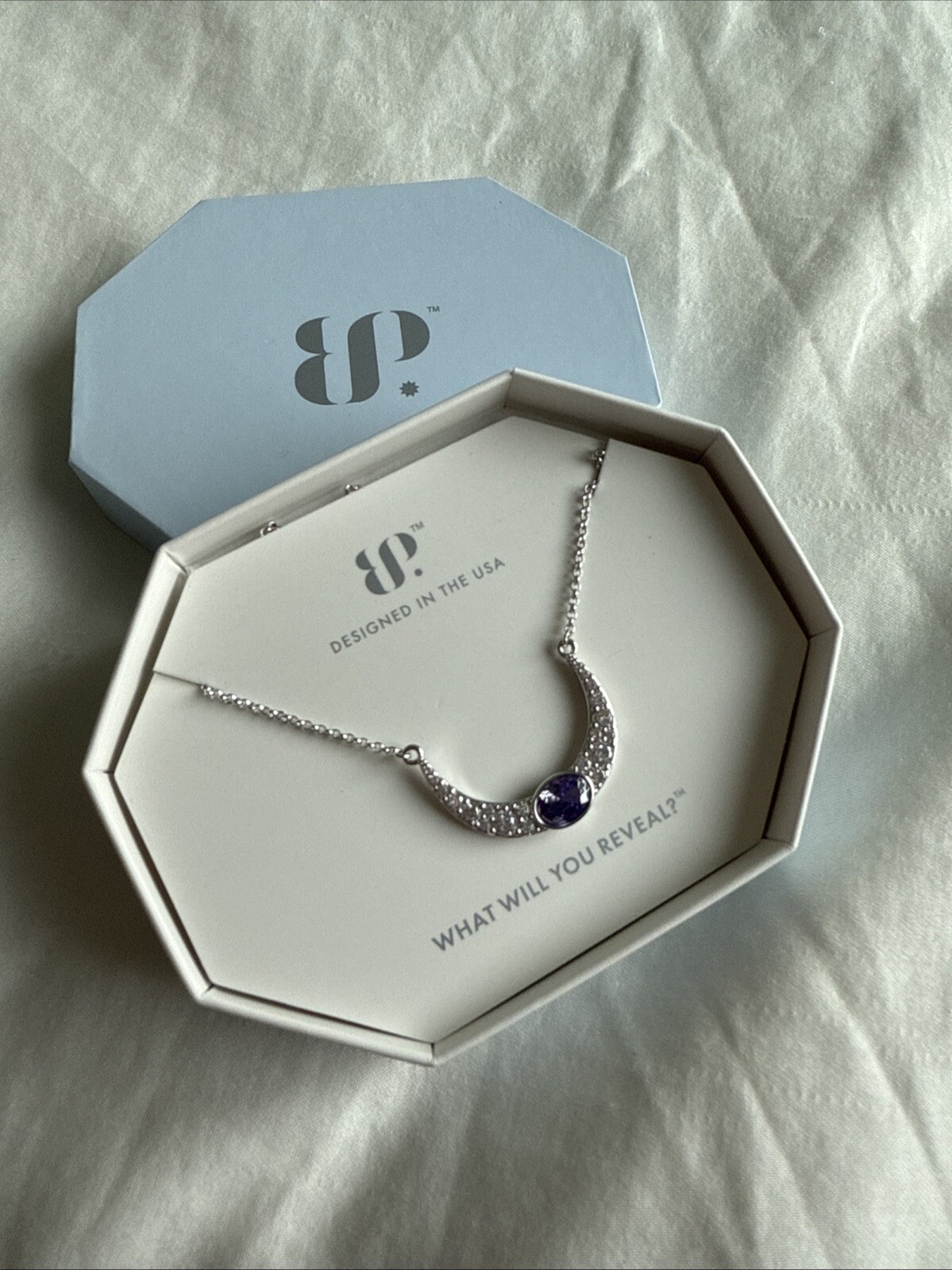 Bomb Party Necklace - She’s Angelic RBP6585 Rhodium Plating