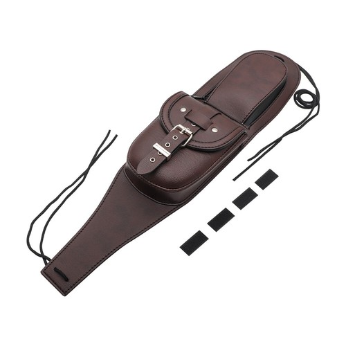 Sacoche Réservoir Moto En Cuir Universelle - Protection Réservoir Carburant Avec Pochette