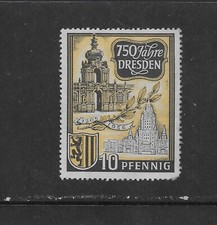 GERMANY 1206-1956 750 YEARS DRESDEN FAIR LABEL (CC402)