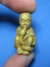 0198-THAI AMULET TALISMAN GUMAN THONG SPIRIT LP KEAN WAT NONG KEE NOK 58 WEALTH