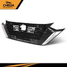 Front Bumper Upper Grille Grill Fit For 2024-2025 Nissan Sentra S Sv 62310-6ly0a