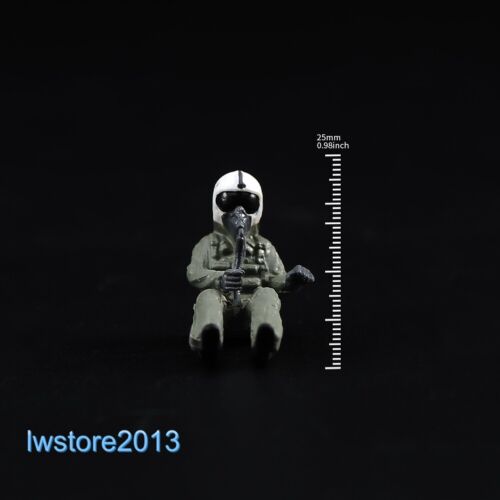 1/48 Miniatures Figures Modern Pilot Scene Props Model For Fighter Plane Toys - Picture 1 of 8