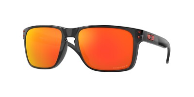 AUTHENTIC OAKLEY SUNGLASSES OO941708 HOLBROOK XL  BLACK INK/PRIZM RUBY POLARIZED