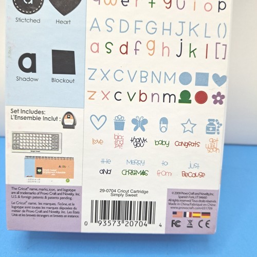 Juego completo de estampillas transparentes de alfabeto simplemente dulce para crear recuerdos - Imagen 4 de 9