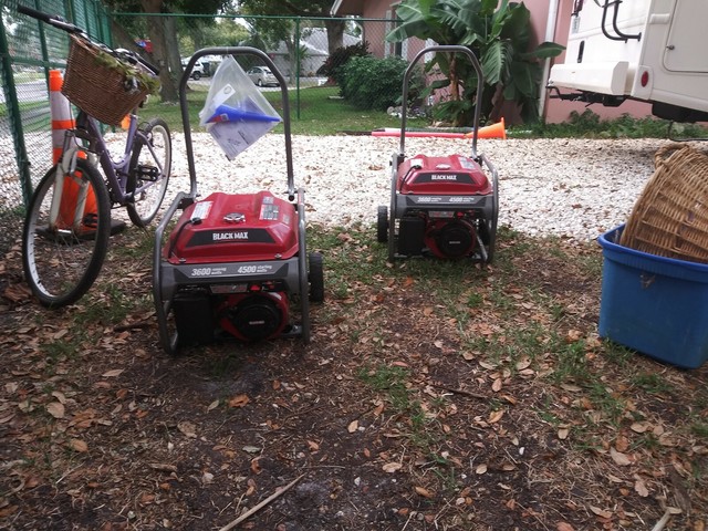 black max 3600 generator