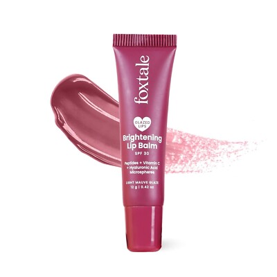 Foxtale Brightening SPF30 Lip Balm with Peptides, Vitamin C & Hyaluronic Acid |