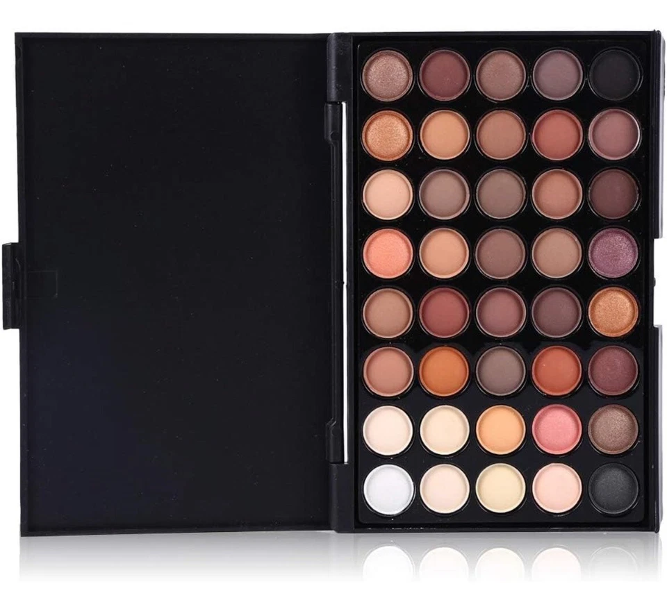 Eyeshadow Palette Makeup 40 Color Cream Eye Shadow Matte Shimmer Set Cosmetic - Image 3 of 4