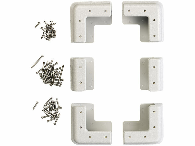 Fixation panneau solaire en alu gris pour montage sur toit plat