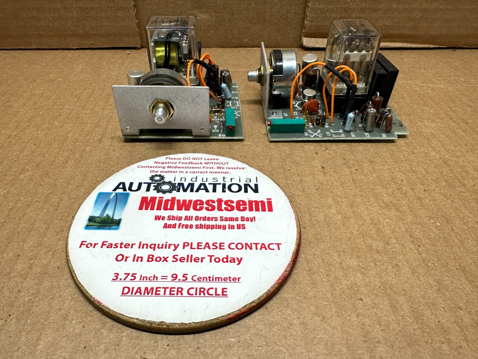 NEW 1 PC LEEDS & NORTHRUP 324208 REV F MONITOR ALARM ID: M23432 SHIPS ...