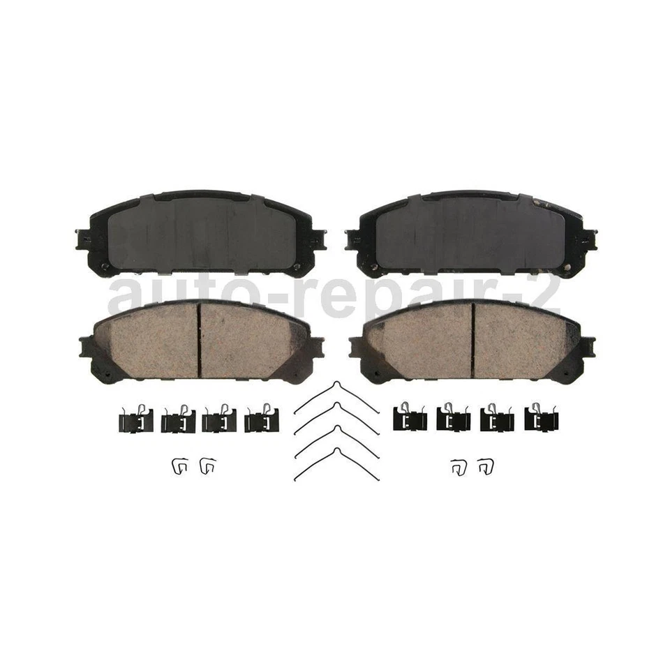 Juego de pastillas de freno de disco delanteras traseras para Toyota Highlander Wagner 2008~2013 Foto 3 de 4