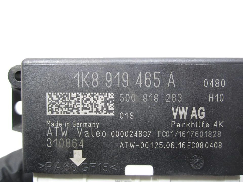 Volkswagen Caddy 2016 Parking PDC unidad de control módulo 1K8919465A MRS20350 Foto 3 de 3