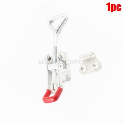 1Pcs Cabinet Boxes Lever Handle Toggle Catch Latch Lock Clamp Hasp New Ic vi