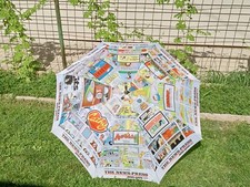 Vintage Sunday Morning Comic Strip Umbrella