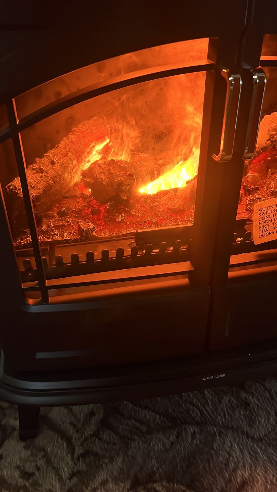 Dimplex FOR20 Fortrose Optimyst Electric Stove, Freestanding Electric