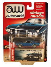 2013 Auto World Vintage Muscle: Blue 1969 Pontiac Firebird NIP