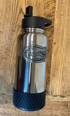 FLORIDA Gators American Football CHROM Flasche 32oz STEALTH DURST HYDRATION Neu