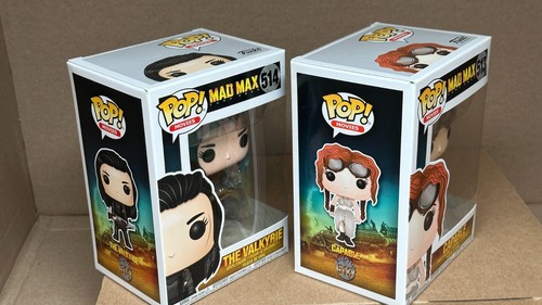 Funko POP! Movies: MAD MAX The Fury Road THE VALKYRIE #514 and Capable #513 - Picture 4 of 6