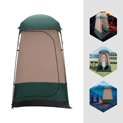 #ad Outdoor Shower Tent Portable Camping Shelter Hiking Tent With Anti mosquito Mesh $60.35