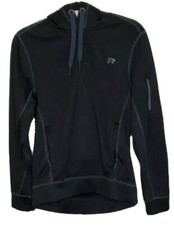 Russell Activewear Hoodie Small Womens Rich Black Pullover Athletic Small S-CH