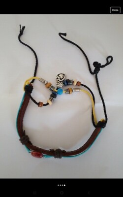 Mans Leather Bracelet From Argos New With Out Tag UK